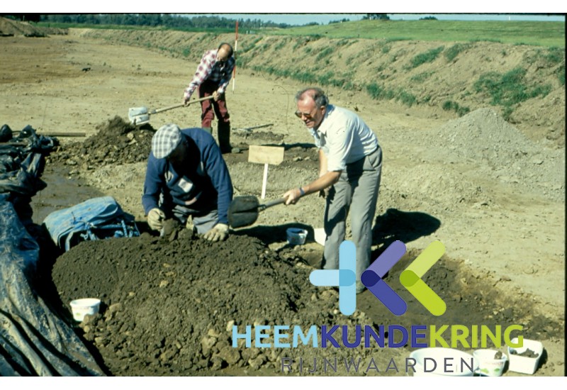Archeologie`s onderzoek Herwen 1996 Geitenwaard F00000626